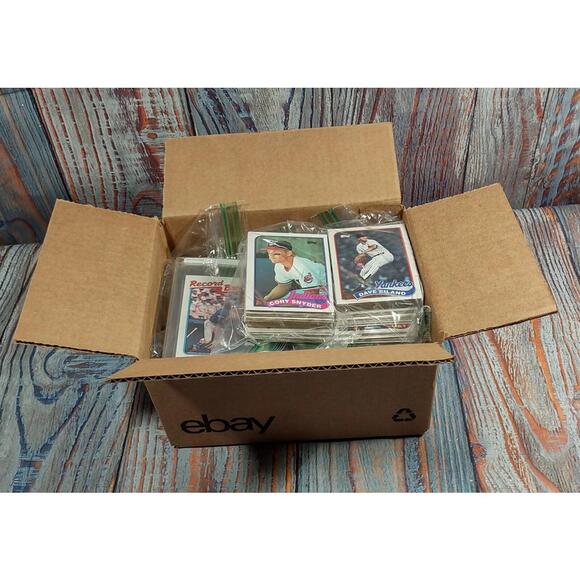 Vintage 1980s Baseball Card Lot - Over 700 Cards‎ Including Record Breakers - Picture 3 of 4
